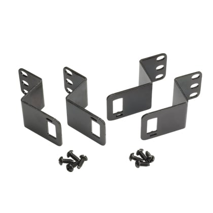 Mounting Brackets for WMPV Managers, Black, 3.71 in. Width