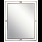 The Hendrik(TM) 30in; mirror features a classic look with its Brushed Nickel finish. Inspired by Hendrik Berlage, the Hendrik Mirror is perfect in several aesthetic environments, including traditional and modern.