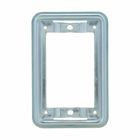 Eaton Crouse-Hinds series WLRA flush mount adapter, For mounting WLRS/WLRD covers to flush device boxes