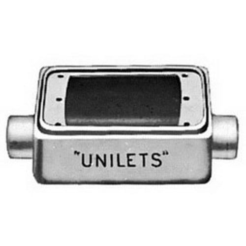Unilet; Deep Cast Device Box; 2.810 Inch Width x 2.690 Inch Depth x 5.880 Inch Height, Copper Free Aluminum, Epoxy Powder Coated
