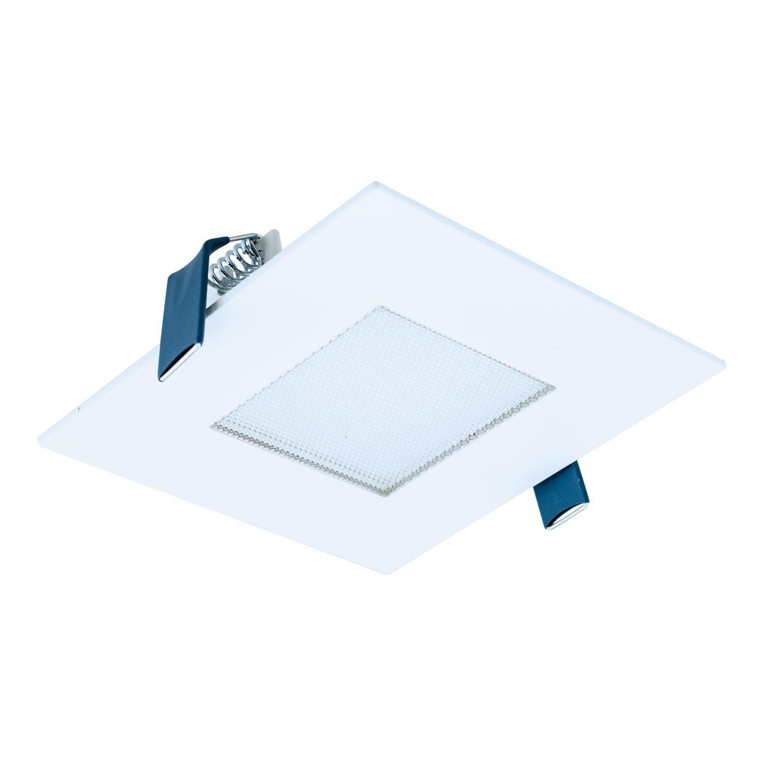 HLB4SP069FS1EMWR Halo Square Downlight, LED Lamp, 10.5 W Fixture, 4.72 in Ceiling Opening, 120 V, Die Cast Aluminum Housing