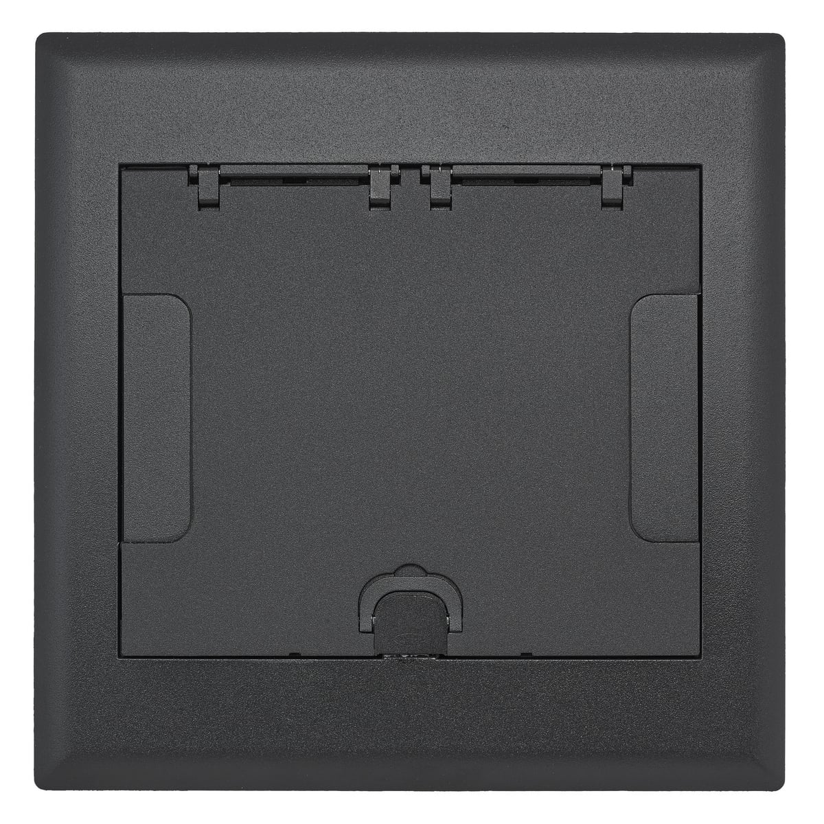 4GAFBCVRBK AFB Standard Floor Box Cover, 13 in L x 13-1/4 in W, Cast Aluminum