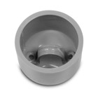 Riser Cap, Size 4 Inches, Material PVC, Color Gray, For use with Schedule 40 and 80 Conduit