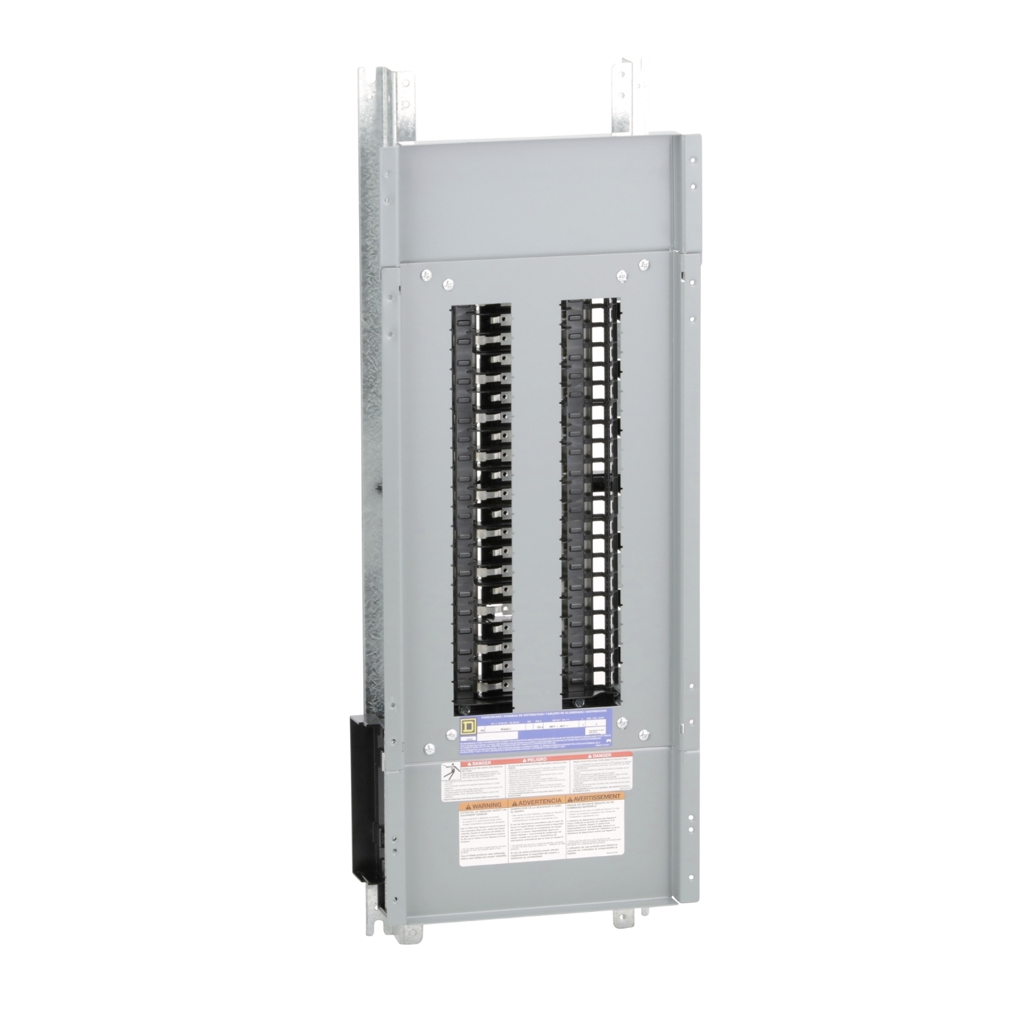 NQ42L2 NQ Series 1-Phase Panelboard Interior, 240 V AC/48 V DC, 225 A, 42 Spaces, 100000 A SCCR