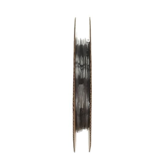 CPO187-0-C Shrink-Kon Flame-Retardant Non-Lined Standard Heat Shrink Tubing, 3/16 in ID Expanded, 0.09 in ID Recovered, 0.02 in THK Wall Recovered, 100 ft L, Cross Linked Polyolefin, Black