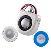 OSFHU-ITW High Bay Occupancy Sensor With (3) Interchangeable Lenses, 120/230/277/347/240/480 V AC, PIR Sensor, 40 ft Coverage, 360 deg Viewing