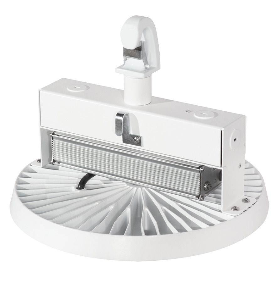 HAYBAY130N/D10/LC High Bay Fixture With 0 to 10 VDC Dimming Driver, Lightcloud Controller, 133 W Fixture, 120/208/240/277 V AC, Powder Coated Housing