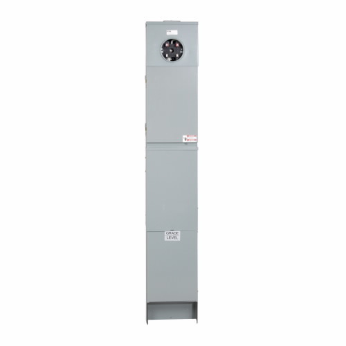 MHM100B 4-Circuit Ring Metered Mobile Home Panel With BR2100 Main Breaker and 4/8 Interior, 100 A