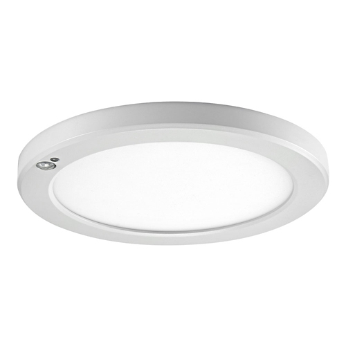 9866-B0W Residential Downlight with Motion Sensor, 18 W Fixture, 120 V AC, White Housing