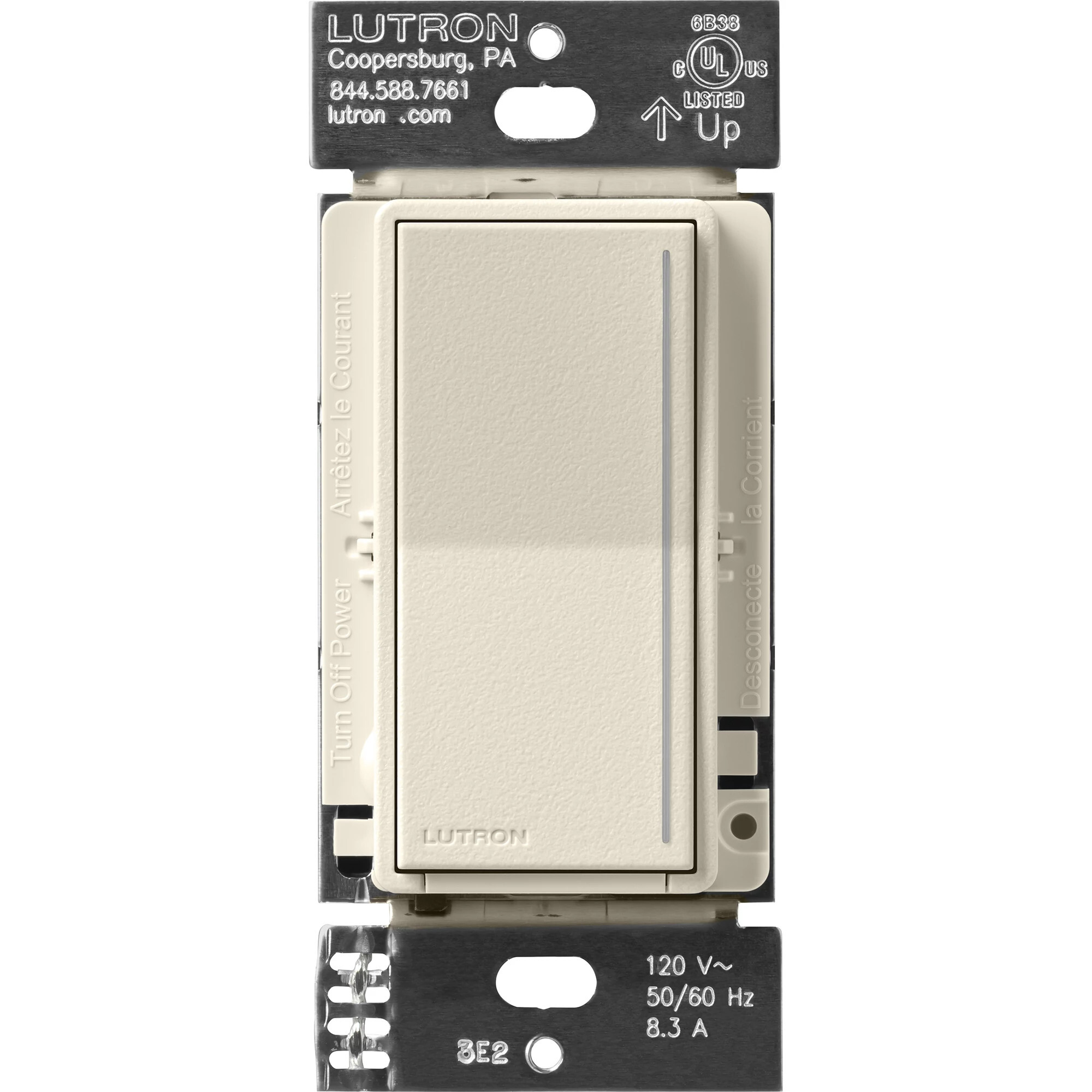 ST-RD-PM Sunnata Companion Dimmer Switch for Sunnata PRO LED+ Touch Dimmer, Multi-Location Dimming, Pumice