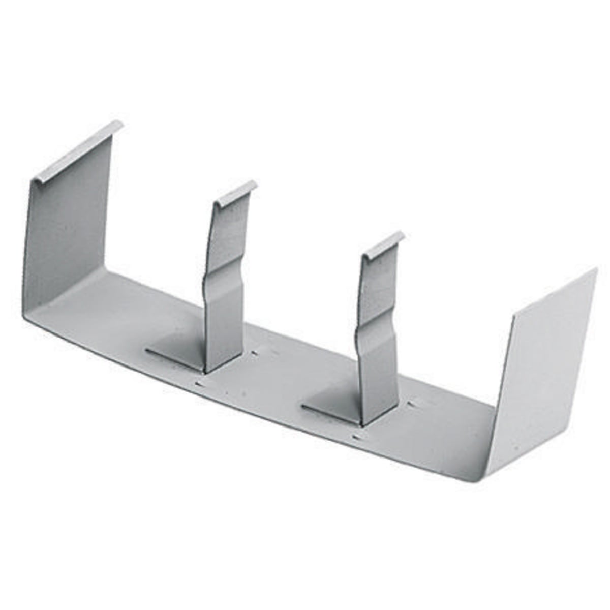 HBL6751DAGY HBL6750 Standard Divider Clip, For Use With HBL6750 Series Metal Raceway, Rolled Steel, Galvanized/Plated