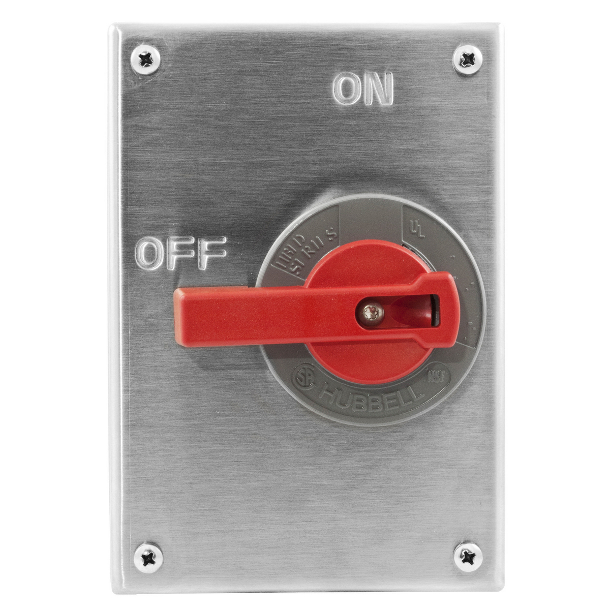 HBLDS3SSRC Replacement Cover Only, For Use With 30 A Square Top Disconnect Switch, Composite