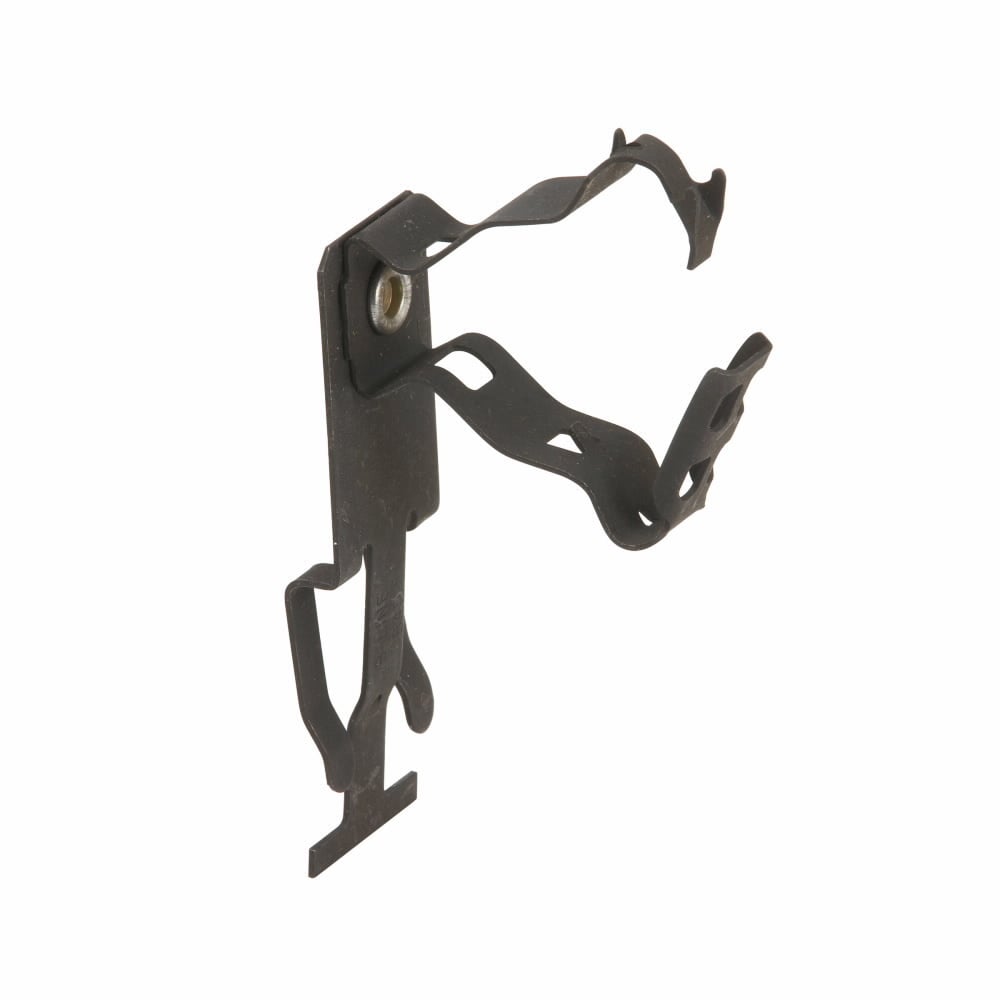 BG-8-12-A5 Guide-Rite BG Series Push Style T-Bar Fastener, 1/2 in, 3/4 in, For Use With Acoustical Tee Fastener, Vertical Box, 1/2 and 3/4 in Conduit Above T-Bar, Cold Rolled High Carbon Steel, Zinc Phosphate