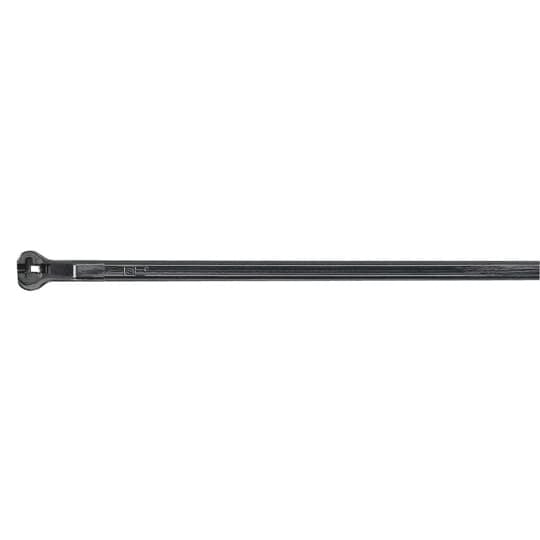 TY5277MX Ty-Rap High Performance Standard Cable Tie, 24.3 in L x 0.27 in W x 0.06 in THK, Nylon/Polyamide 6.6, Black