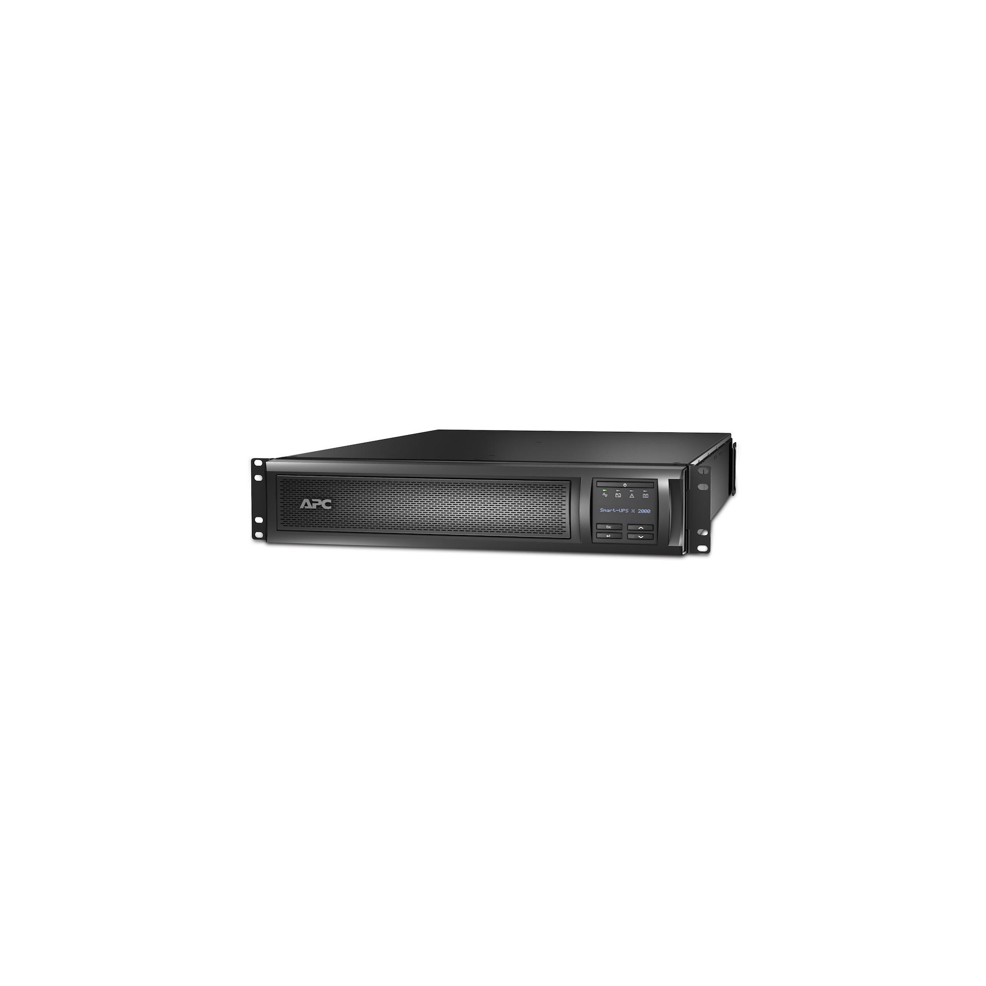 SMX2000RMLV2U Smart-UPS, 120 V AC Input, 120 V AC Output, 1.8 kW/1.92 kVA Power Rating, 11 min Full Load, 28 min Half Load Backup, 7 Outlets