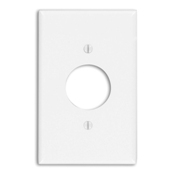 80504-I Midway Size Traditional Wall Plate, 1 Gangs, 3-1/8 in W x 4-7/8 in H, Thermoset, Ivory