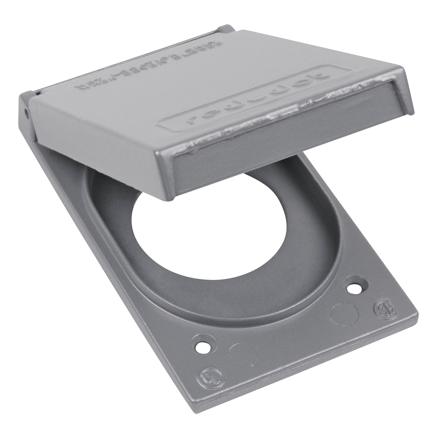 CFSR-S T&B FS/FD Weatherproof Device Box Cover, 4-9/16 in L x 2-13/16 in W, Die Cast Aluminum