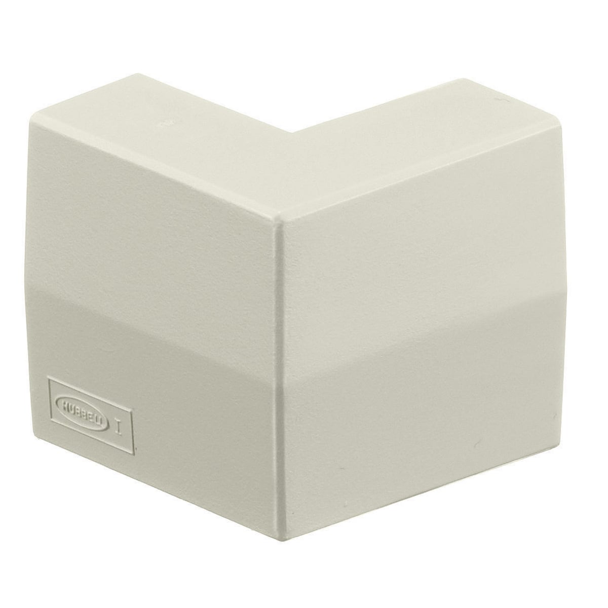 PW1EE External Extruded Low Profile Standard Raceway Elbow, 90 deg Bend, 0.3 sq-in