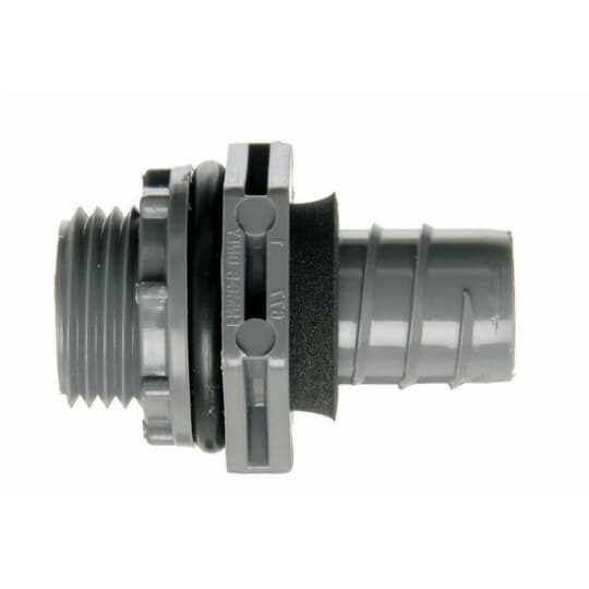 LN43FA Carlon Straight Conduit Connector, 1 in Trade, PVC
