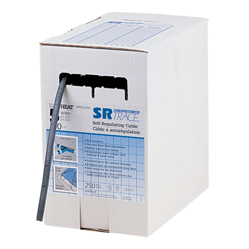 SR52J750 Self-Regulating Pipe Cable, 2 Conductors, 240 V AC, Tinned Copper