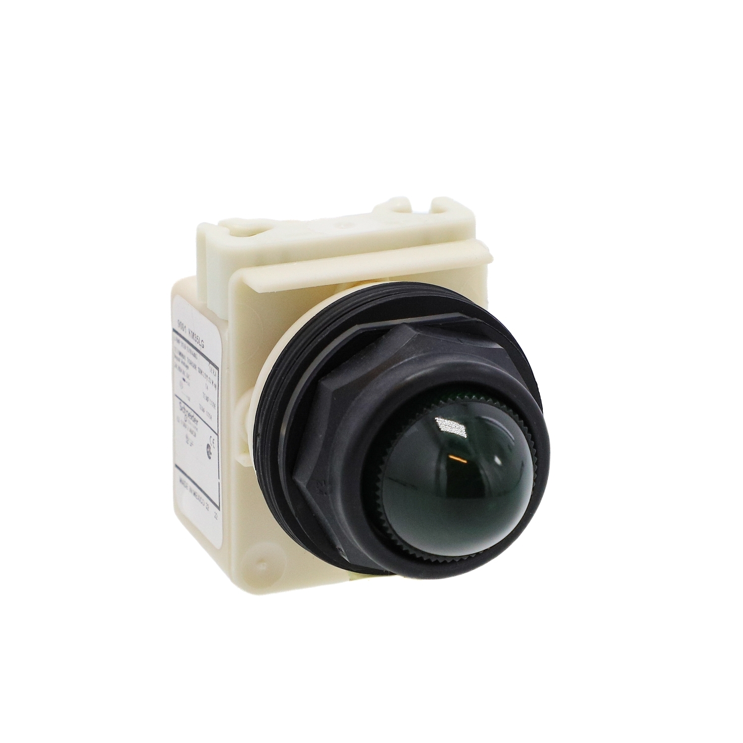 9001SKP35LGG9 Harmony Type SK Corrosion-Resistant Standard Pilot Light, 24 to 28 V AC/DC, 0.28 VA, Domed Lens, Panel Mount
