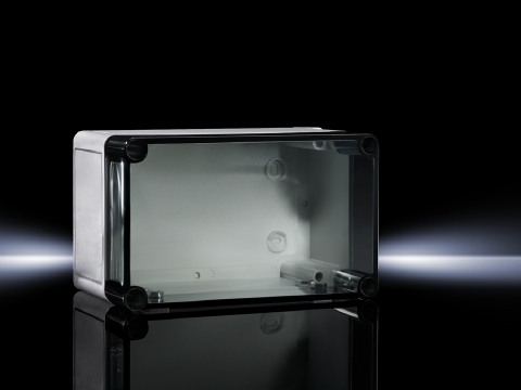 9518100 PK Series Enclosure, 7.1 in L x 7.2 in W x 4.4 in D, NEMA 4X/IP66, Polycarbonate