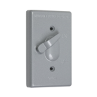 1G VERTICAL WP COVER TOGGLE SP 15A -GRAY