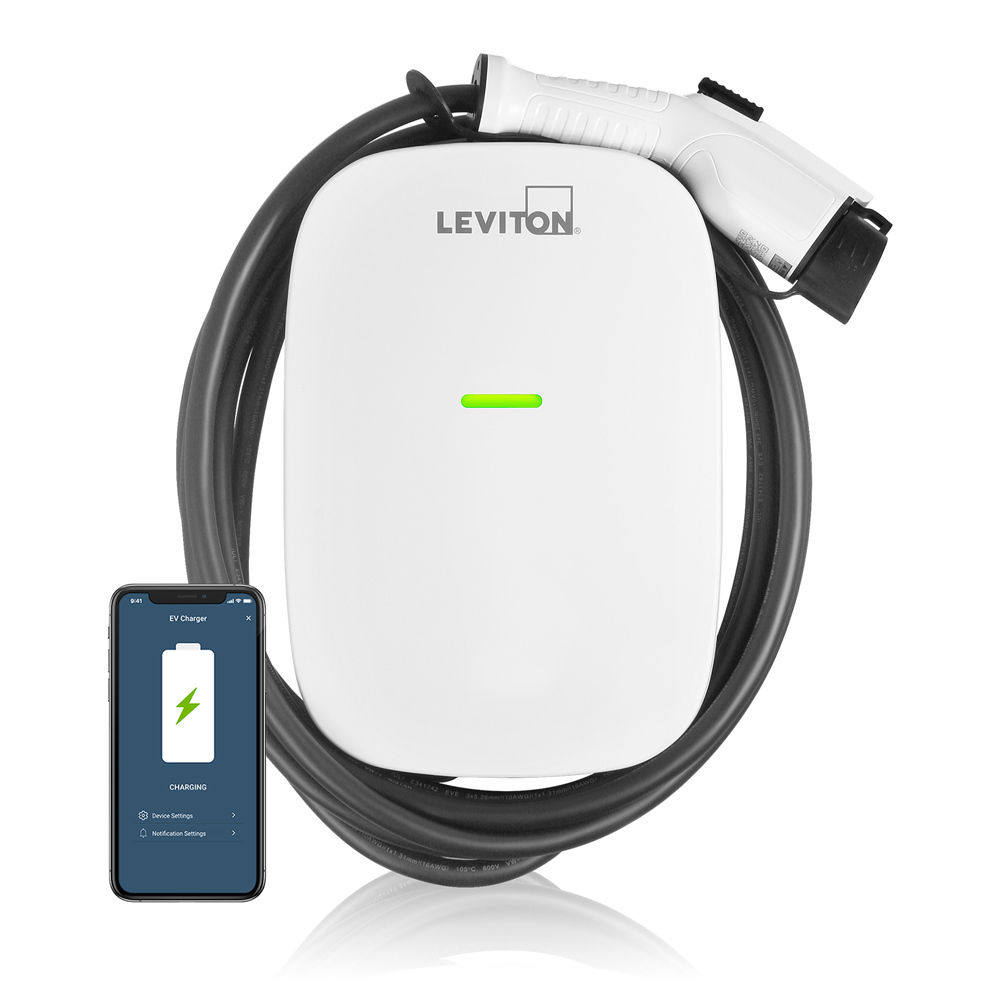 EV80W EV Level 2 Charging Station, 208, 240 V AC, 80 A, 7 AWG Wire, NEMA 3R Enclosure