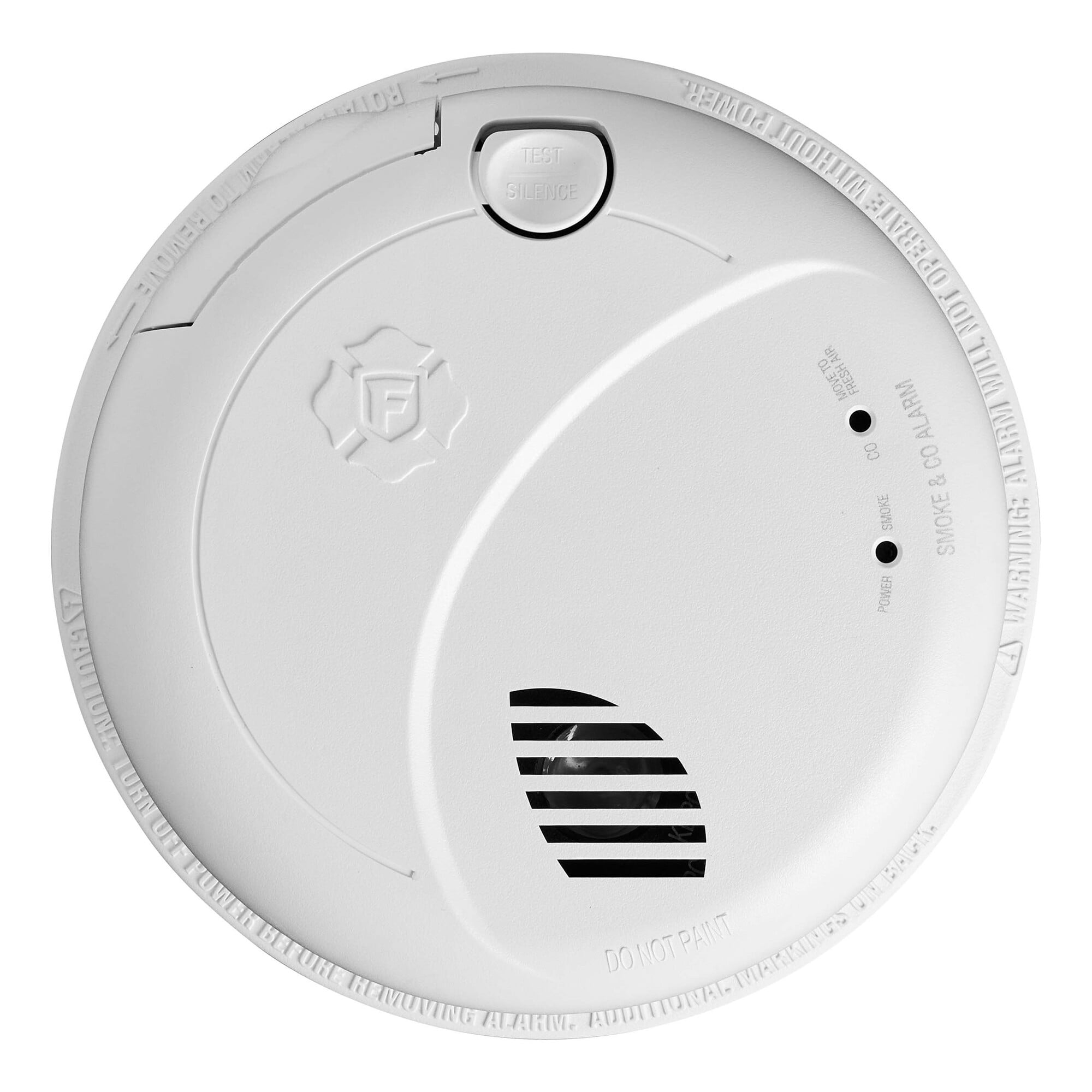 1046781 First Alert Combination Smoke Alarm, Electrochemical/Photoelectric Sensor, Power Source: Hardwired, 85 dB at 10 ft