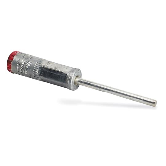 PCS71 Blackburn Pigtail Compression Pin Terminal, 2 AWG ASCR, 2 to 1 AWG Stranded Conductor, Aluminum/Copper