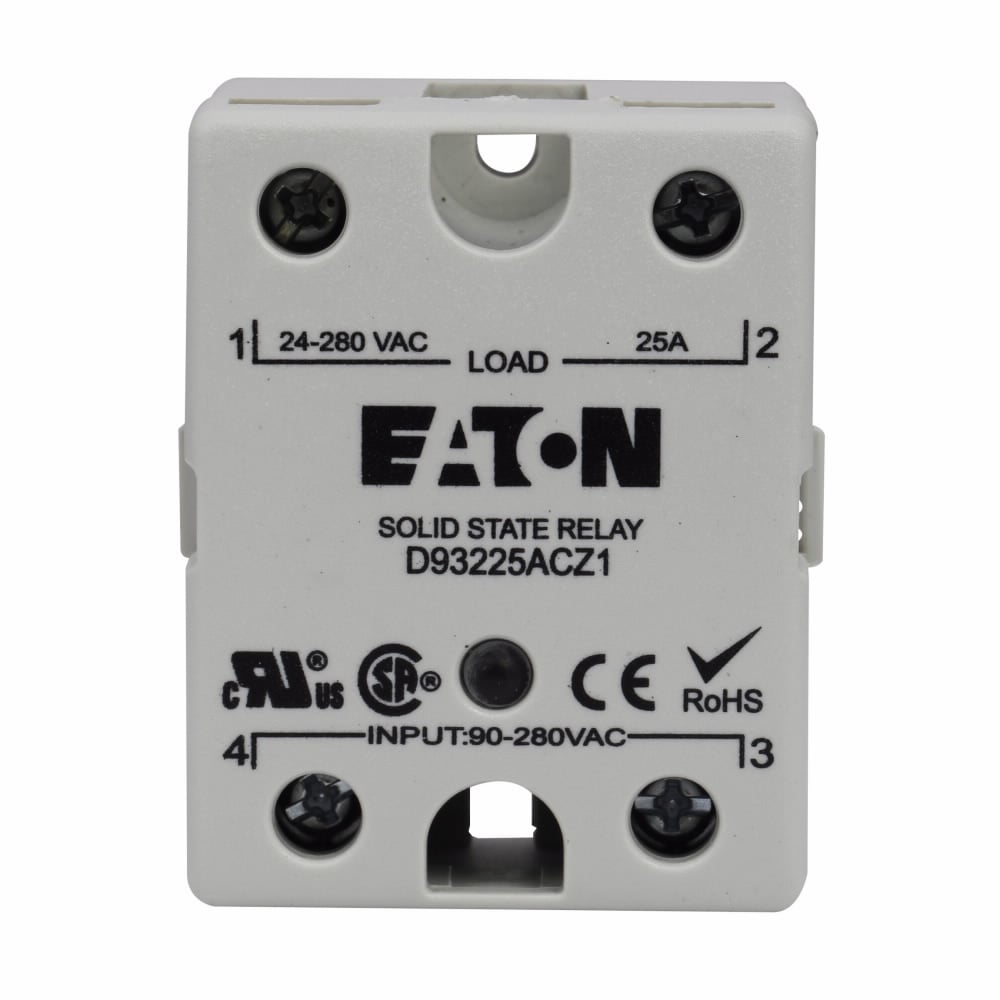 D93275ACZ2 D93 Series Hockey Puck Zero Cross Switch Solid State Relay, 75 A, 1NO 1 Form A SPST Contact