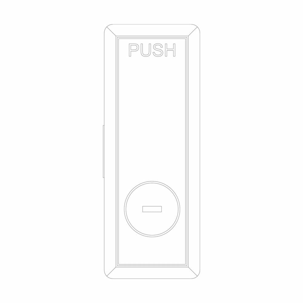 5155C81G04 EZ Series Trim Lock With Key