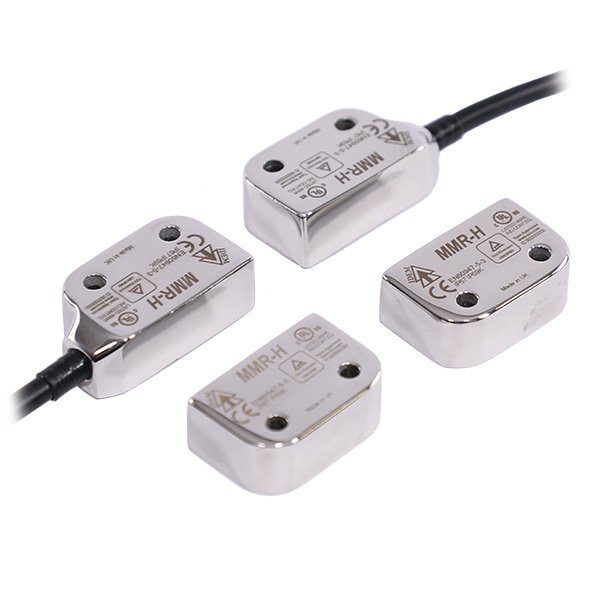 MMR-H Magnetic Non-Contact Safety Swtich, Right, QC M12, 8way, 2NC