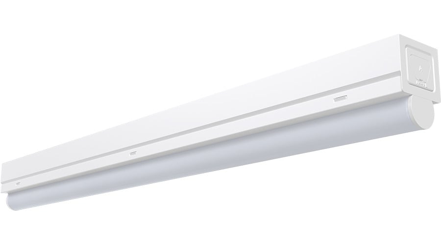 STRP210-835U Strip Light Fixture With Surface Mounting Hardware, LED Lamp, 10.1 W Fixture, 120/208/240/277 V AC
