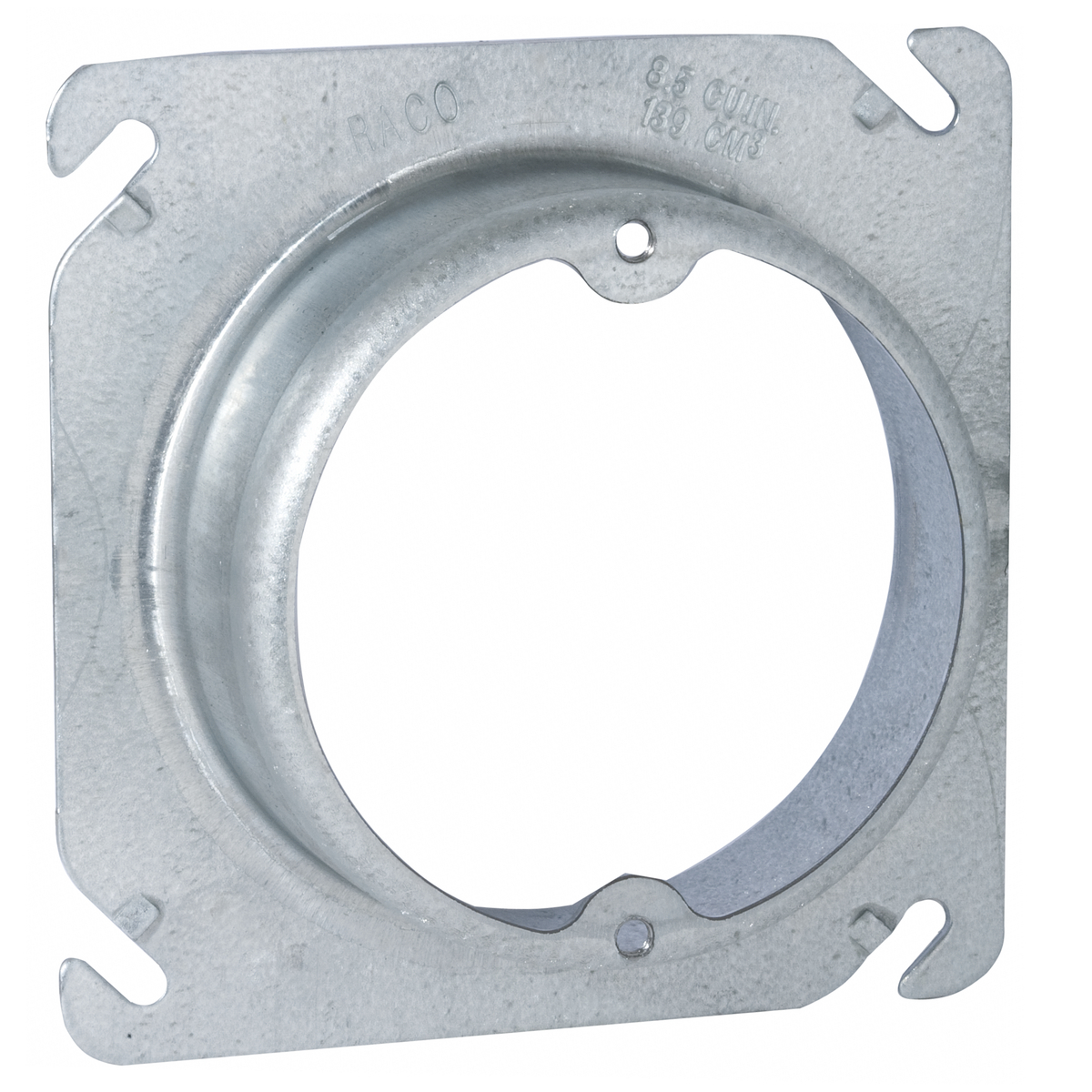 758 Box Cover, 4 in L x 4 in W x 1-1/4 in D, Steel