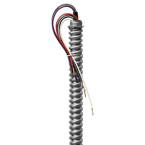 EPW1464-1/2-IC Illumination Control Fixture Whip, (6) 14 AWG, 16 AWG Stranded Conductor, 6 ft L, 120 V AC