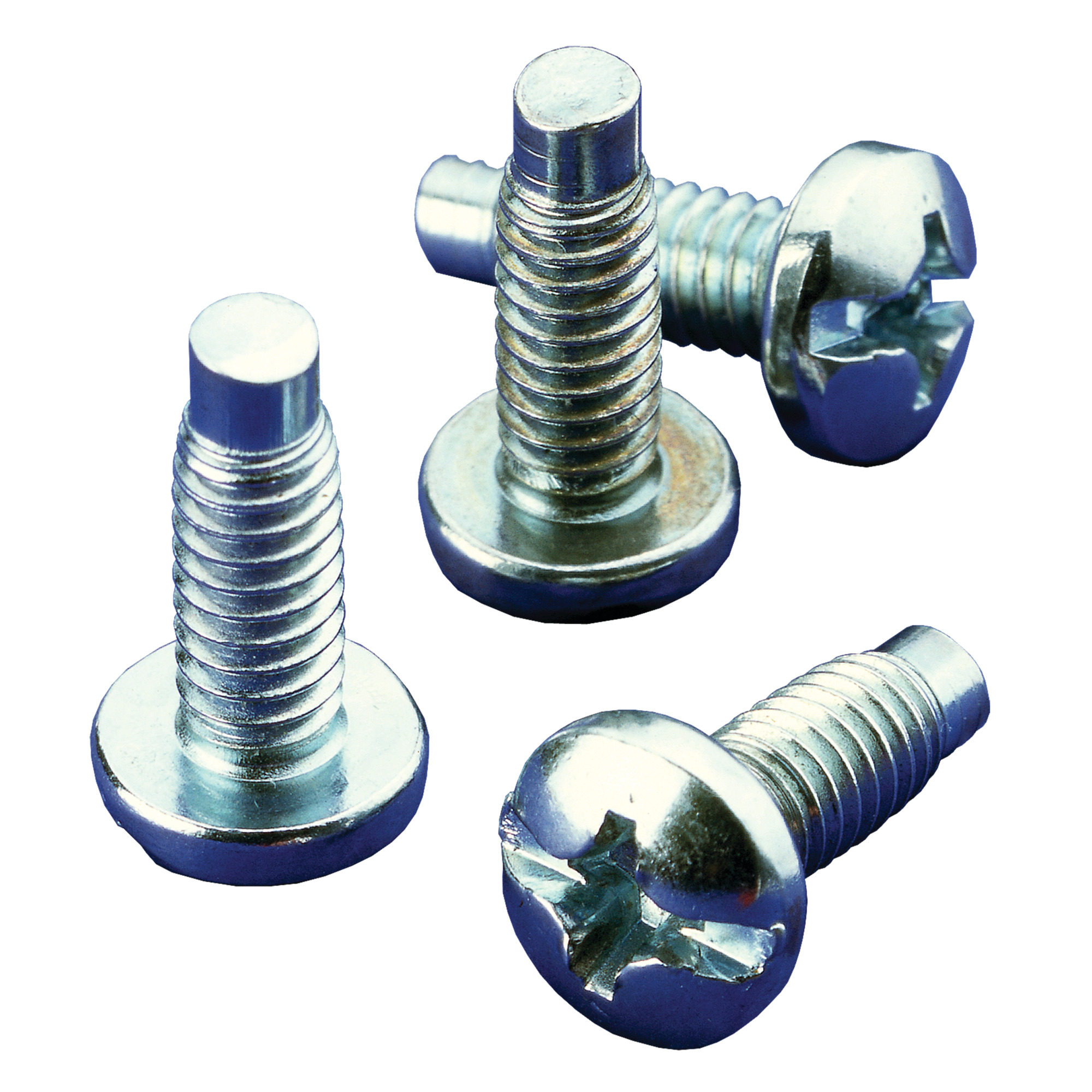 ASM6250 A80/DACCY/X20 Screw Package, For Use With Rack Mount Angle, M6x16 Combo Head, Steel, Silver