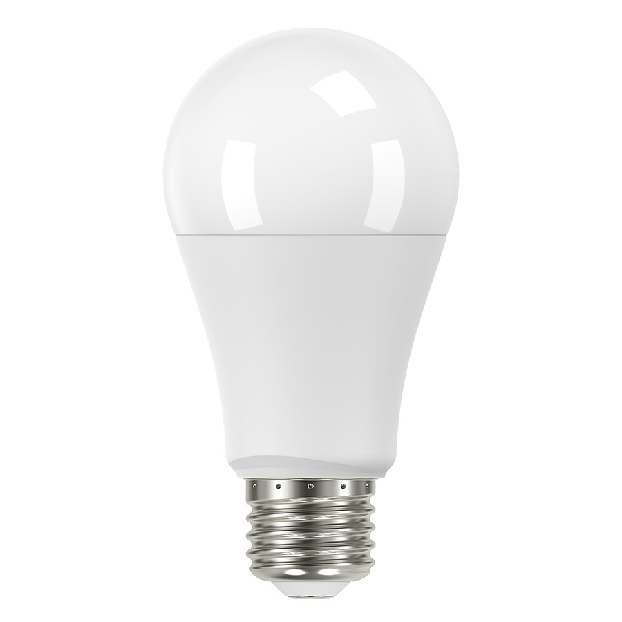 A19-13.5-E26-830-ND-ECO-6PK Eco LED A-Line Light Bulb, A19, E26, 13.5W, 1500 LM, 3000K, 80 CRI, 120V