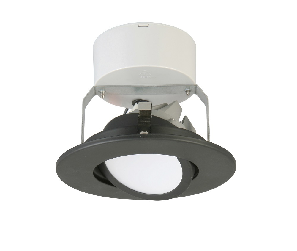 4G1MB LED 30K 90CRI M6 Dimmable Round Retrofit LED Module, 120 V AC, Steel Housing