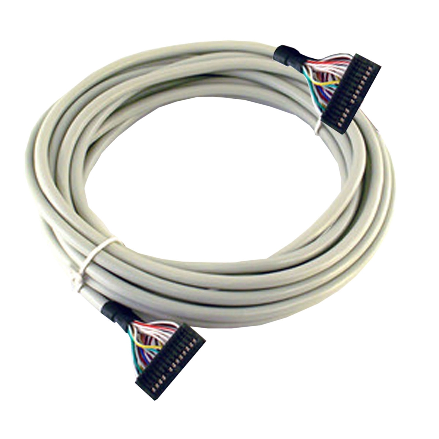 TWIDO ABFTE20EP100 Discrete Input Pre-Formed Connecting Cable, 1 m L Cable, For Use With TWD DDI 16DK/32DK Input Twido Programmable Controller, 28 AWG