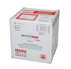 SUPPLY-192 RecyclePak Medium CFL Recycling Box, 15 in L x 15 in W x 15 in H