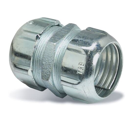 8620 T&B Threadless Compression Coupling, 2 in, For Use With Rigid/IMC Conduits, Malleable Iron