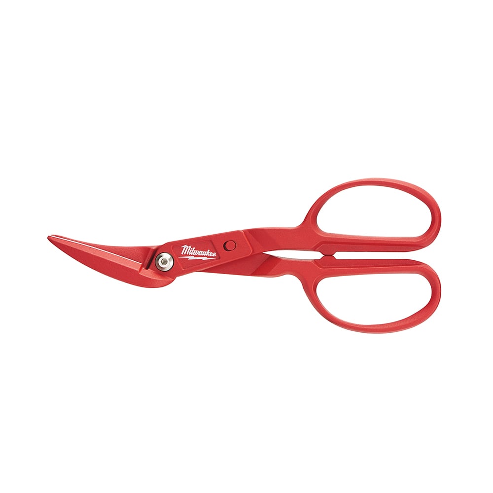 48-22-4005 Compound Tinner Snip, 16 ga Cold Rolled Steel, 18 ga Stainless Steel Cutting, 2 in L of Cut, Offset Snip, Forged Alloy Steel Blade, Steel Handle