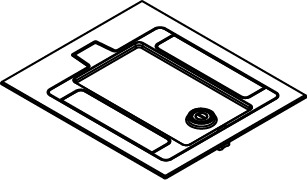 RFB9 / RFB11 COVER W/ INSERT TOP BK