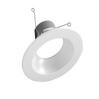 DLR56(v6) 5/6-inch White 900 Lumen 3000K Recessed LED Downlight