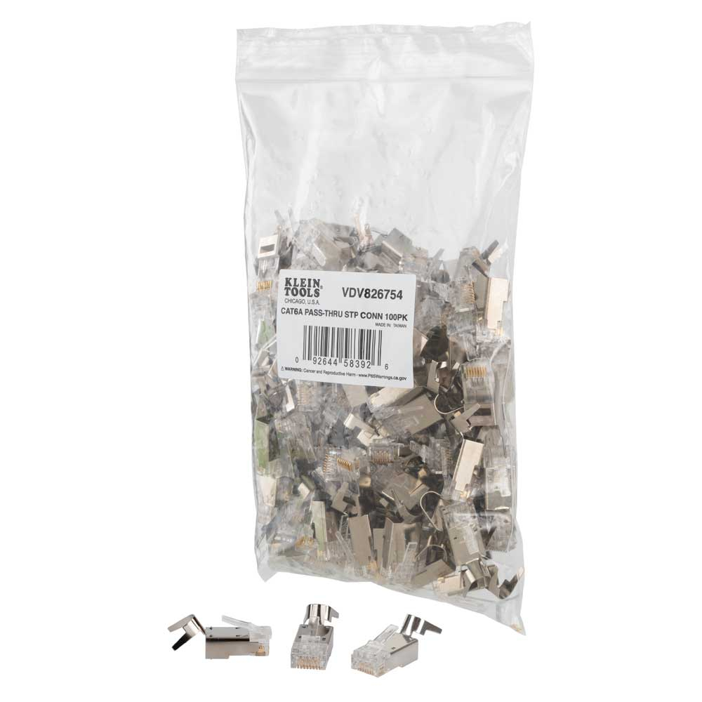 VDV826-754 VDV826 Modular Plugs, Solid/Stranded Conductor, 0.8 in L