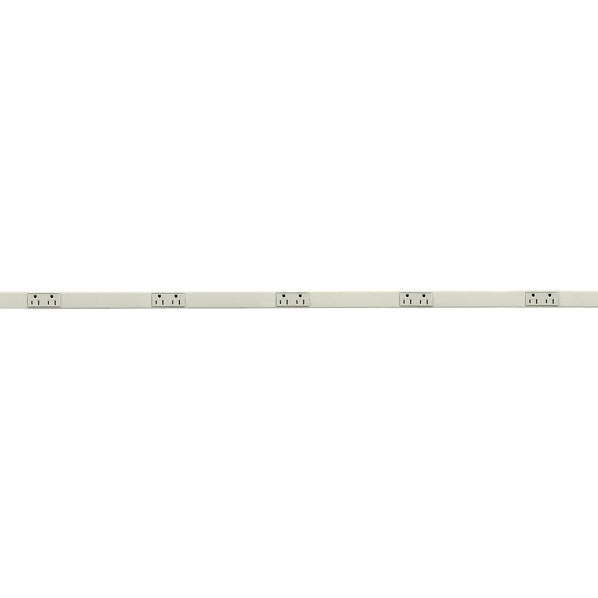 HBL20GBA609IV Fully Insulated Pre-Wired Standard Metallic Raceway, 6 ft L x 2 in W x 1 in H, Steel