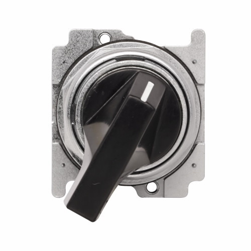 10250ED1265-3 10250T Heavy Duty Pilot Device Watertight/Oiltight Selector Switch Operator With Special Knob, 30 mm, Knob Operator, 3 Positions, Red
