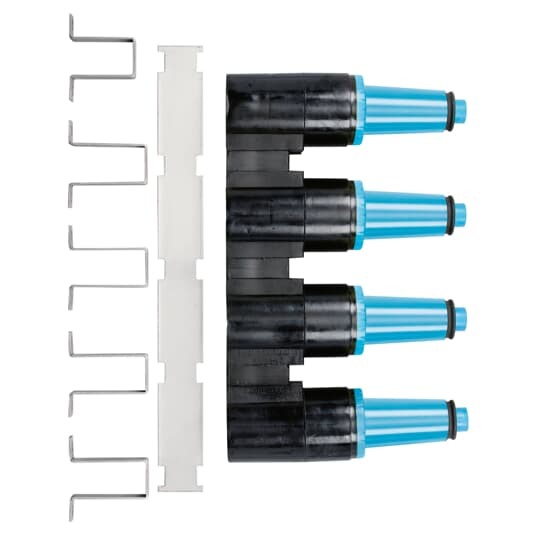 274J4(1)-5 Elastimold 4-Point Insulated Loadbreak Junction, 25 kV, 200 A, Bracket Mount, Molded Rubber