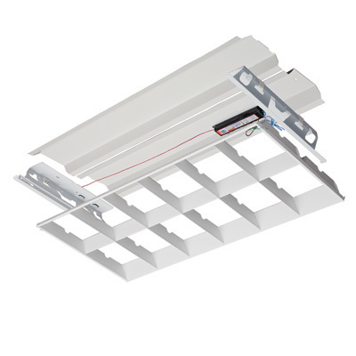 2ES8RT 232 BILP 2ES8RT Relight Assembly, For Use With 2 x 4 ft Louvered Relight Troffers, Steel